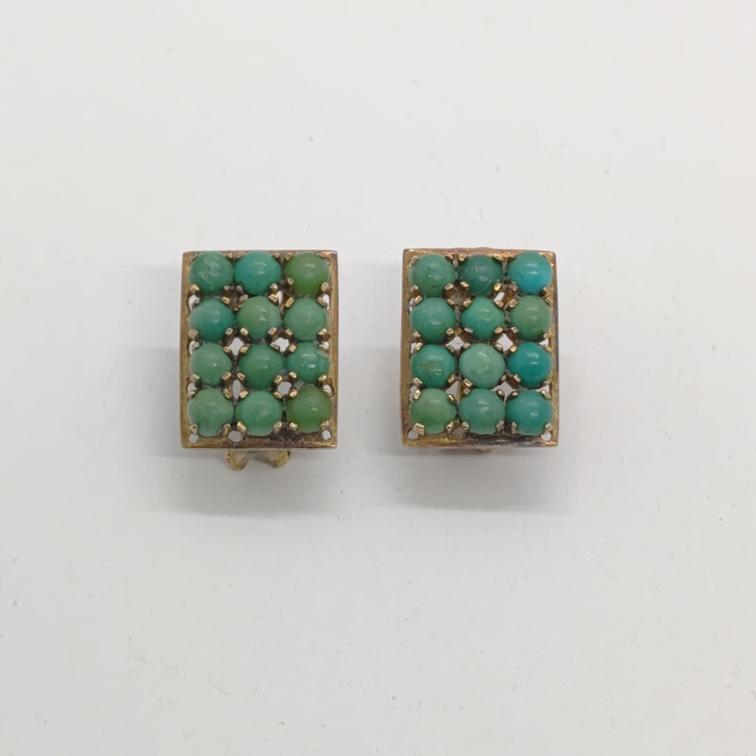 ARETES PAR ORO 8 K 8,20 GRMS (SEMINUEVO)