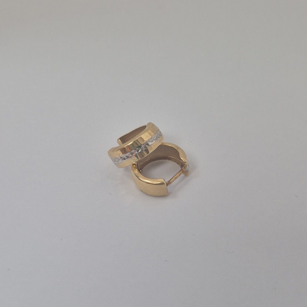 ARRACADAS PAR ORO 14 K 1.2 GRMS (SEMINUEVO)