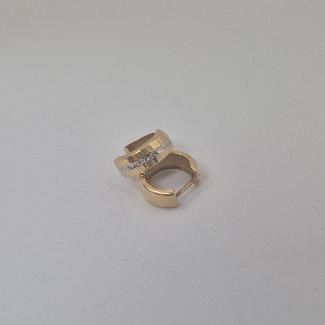 ARRACADAS PAR ORO 14 K 1.2 GRMS (SEMINUEVO)