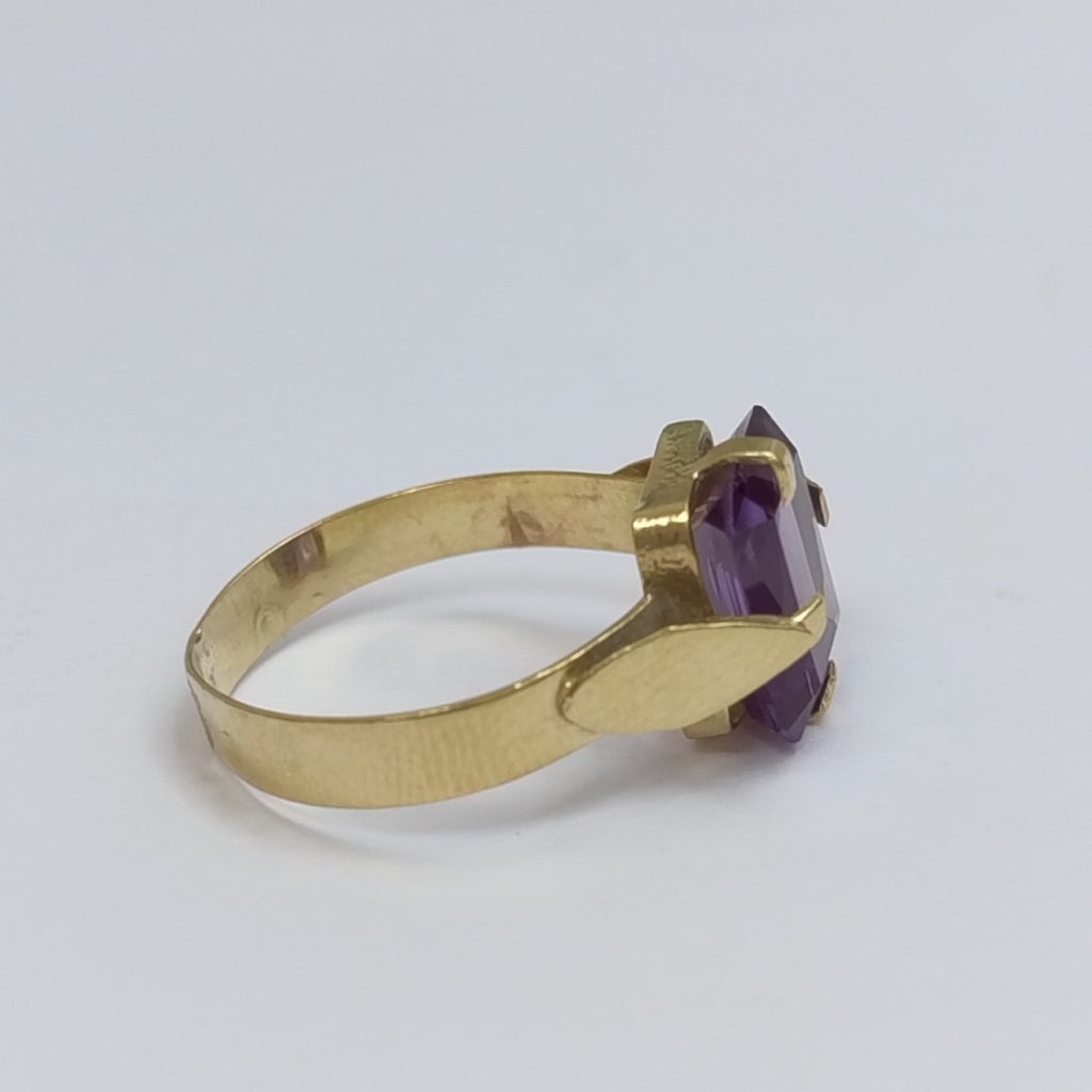 ANILLO ORO 14 K 3.4 GRMS (SEMINUEVO)