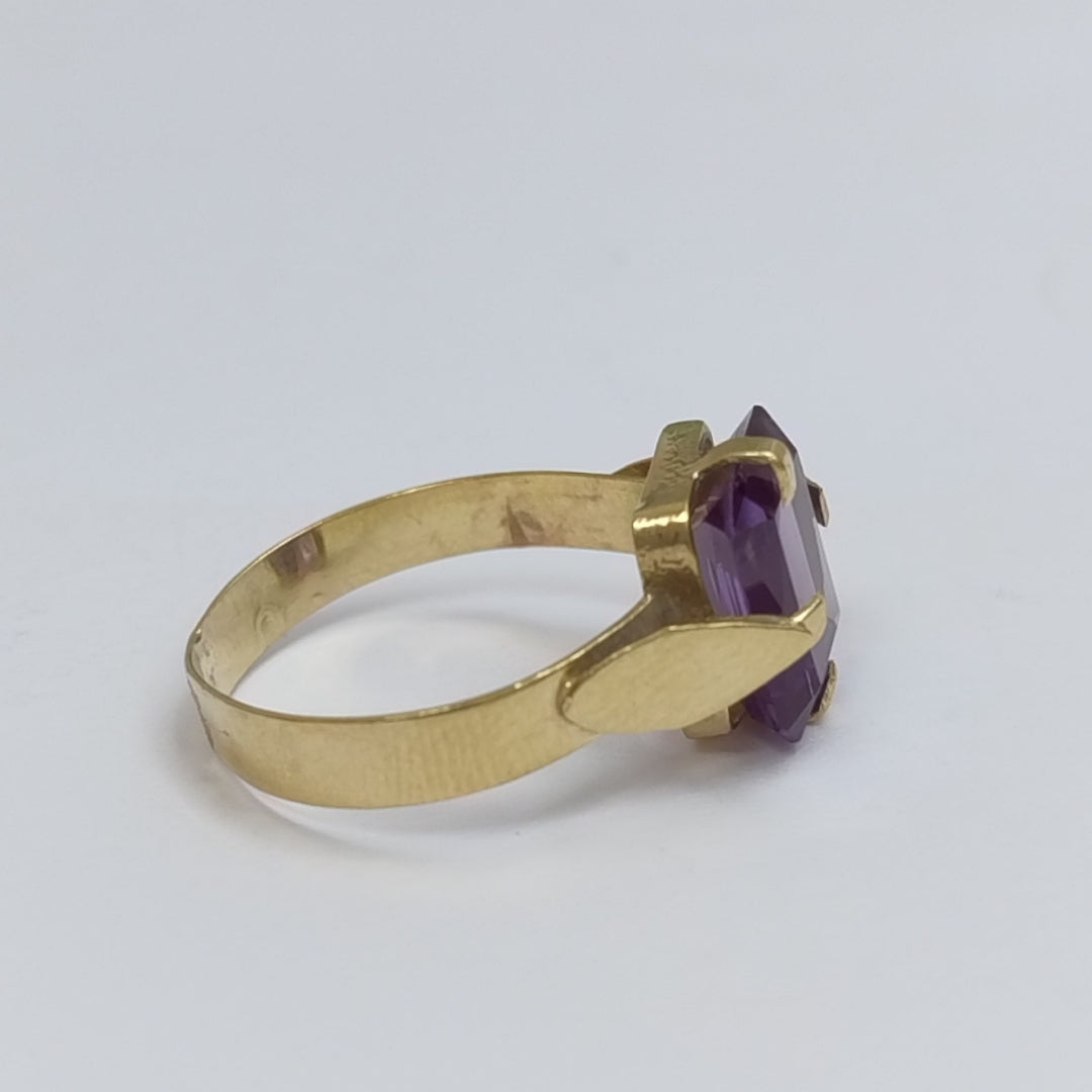 ANILLO ORO 14 K 3.4 GRMS (SEMINUEVO)