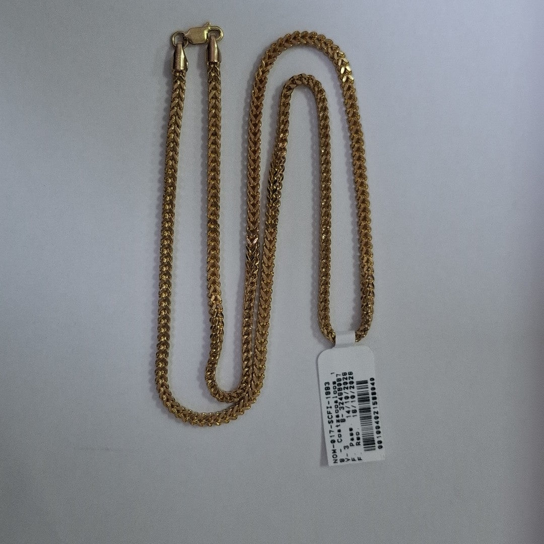 CADENA ORO 14 K 10.7 GRMS (SEMINUEVO)
