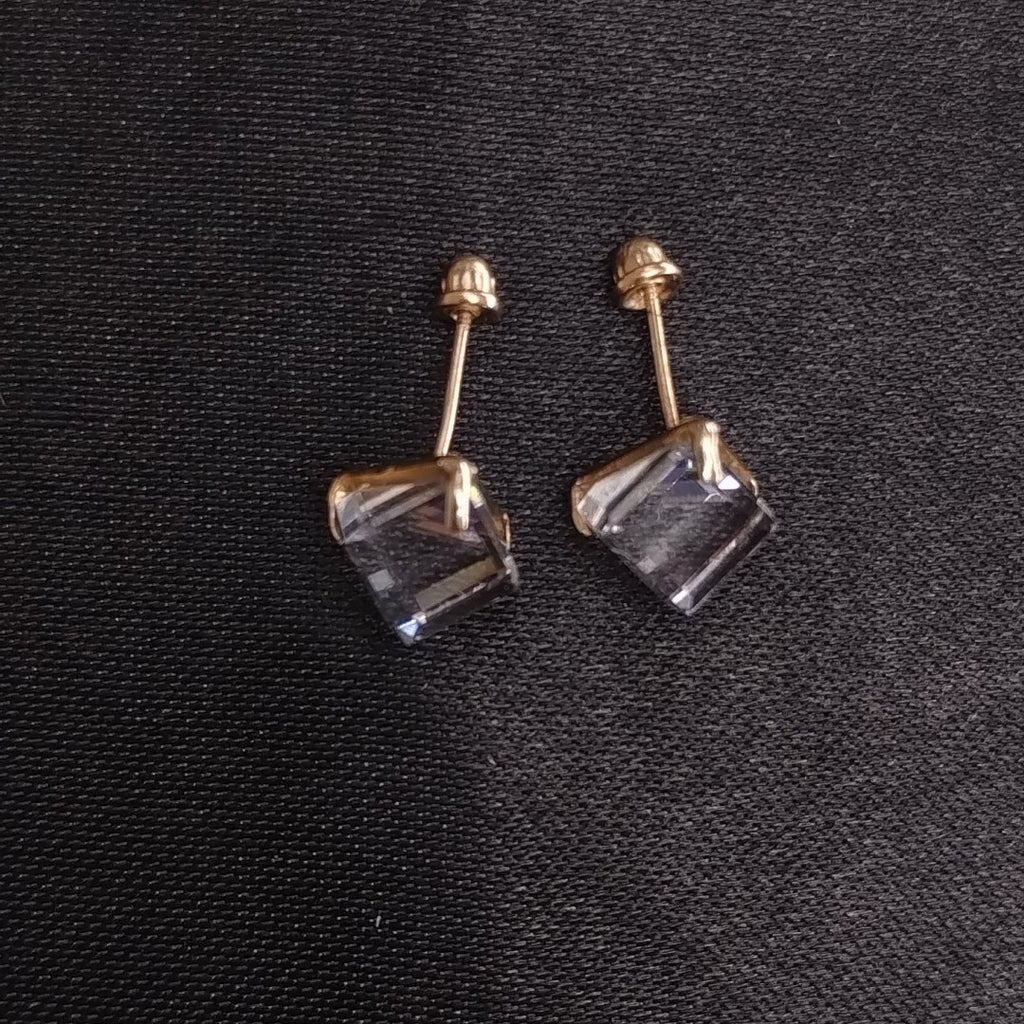 BROQUELES PAR ORO 10 K 1.5 GRMS (SEMINUEVO)