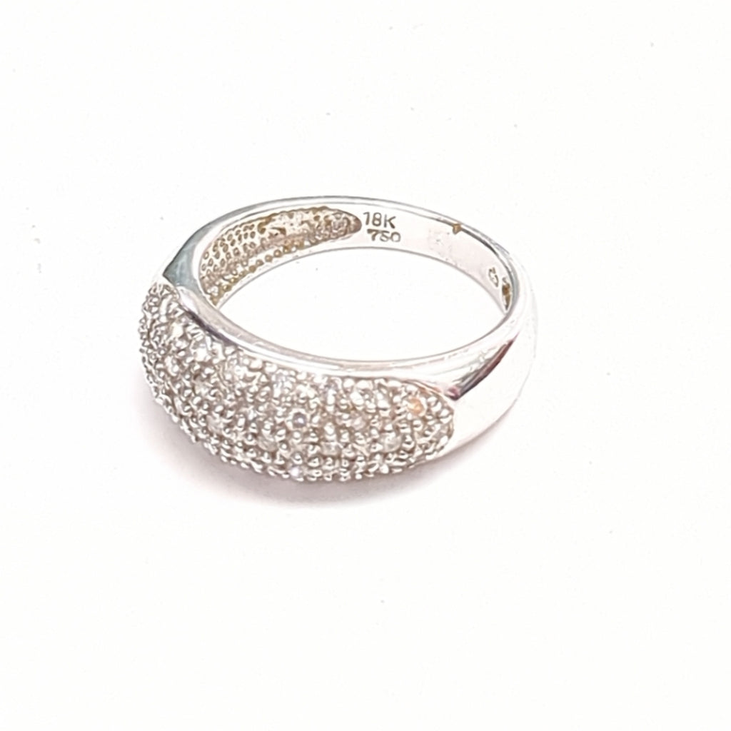 ANILLO ORO BLANCO 18 K 4,30 GRMS (SEMINUEVO)