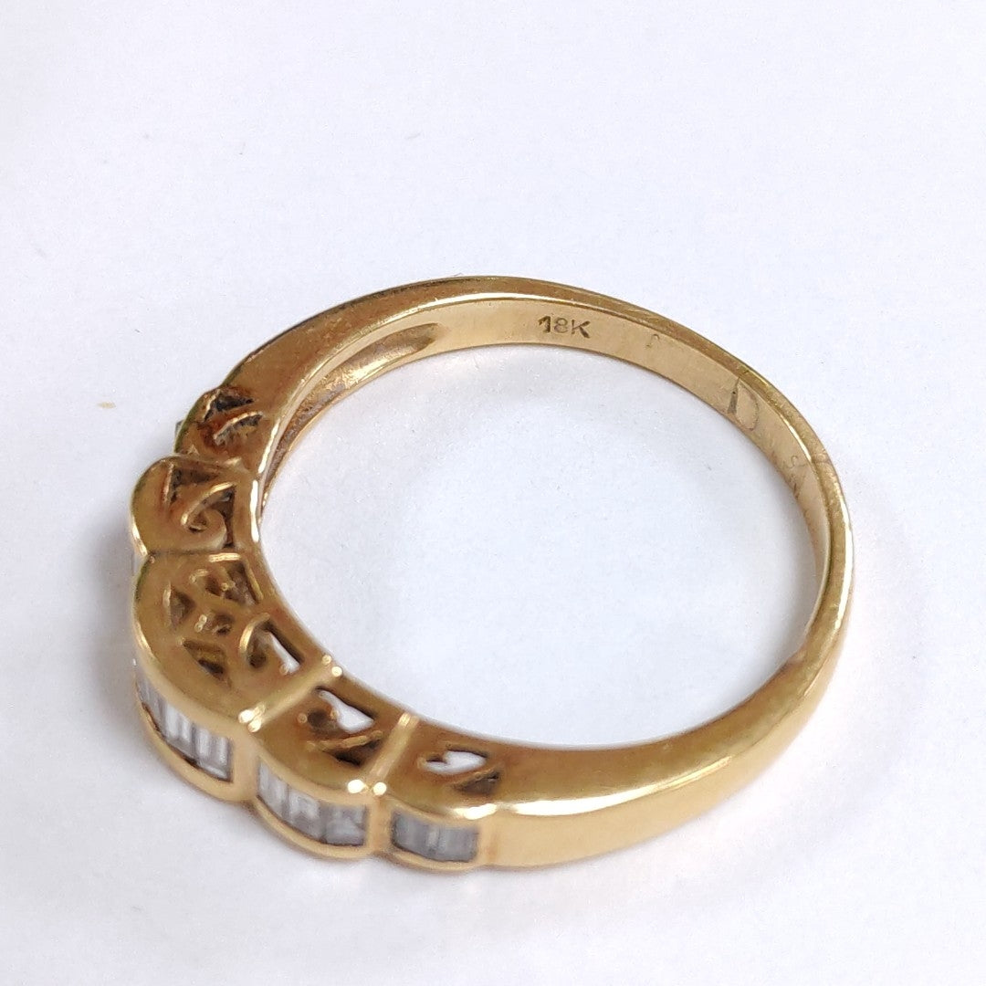 ANILLO ORO 18 K 4.8 GRMS (SEMINUEVO)