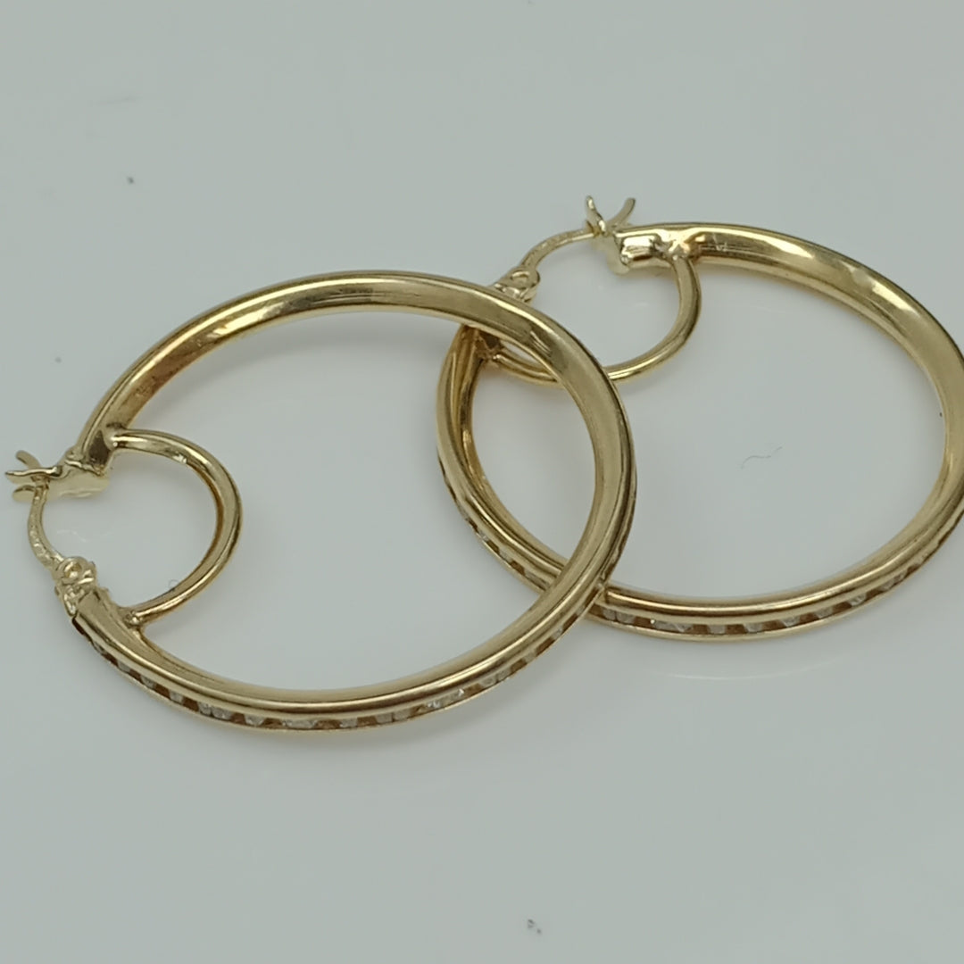 ARRACADAS PAR ORO 10 K 4,10 GRMS (SEMINUEVO)