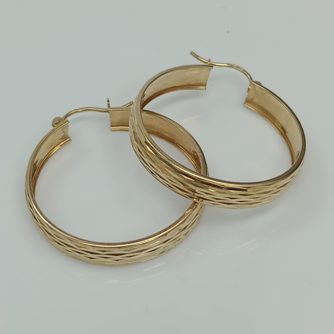 ARRACADAS PAR ORO 10 K 3,50 GRMS (SEMINUEVO)