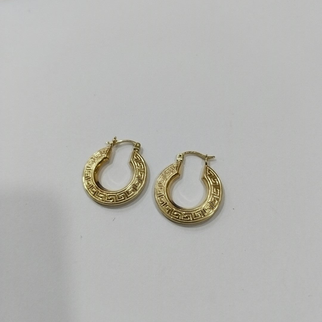 ARRACADAS PAR ORO 14 K 2.6 GRMS (SEMINUEVO)