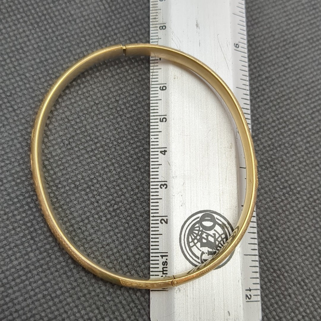 PULSERA RIGIDA ORO 14 K 8.5 GRMS (SEMINUEVO)