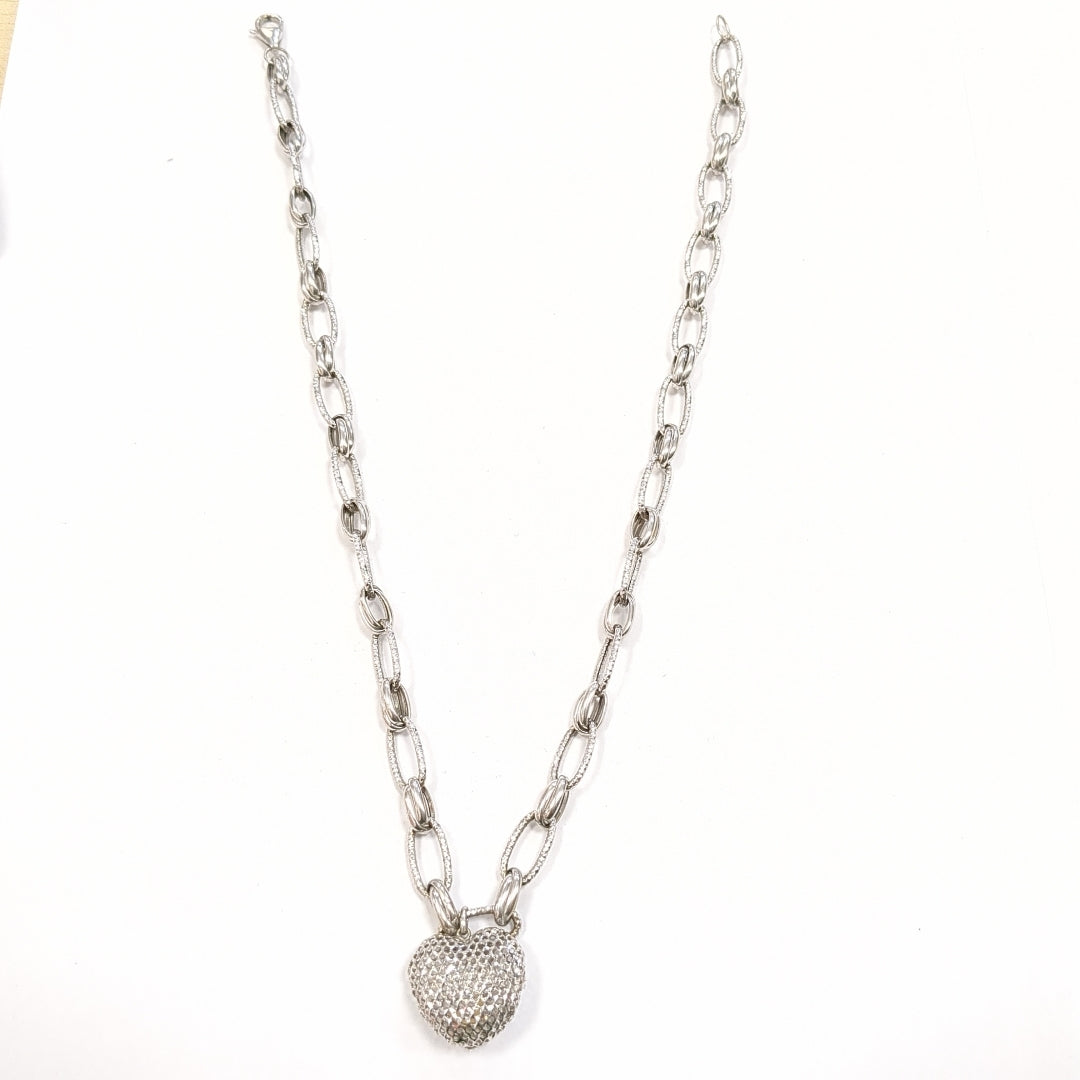 COLLAR ORO BLANCO 10 K 10.9 GRMS (SEMINUEVO)