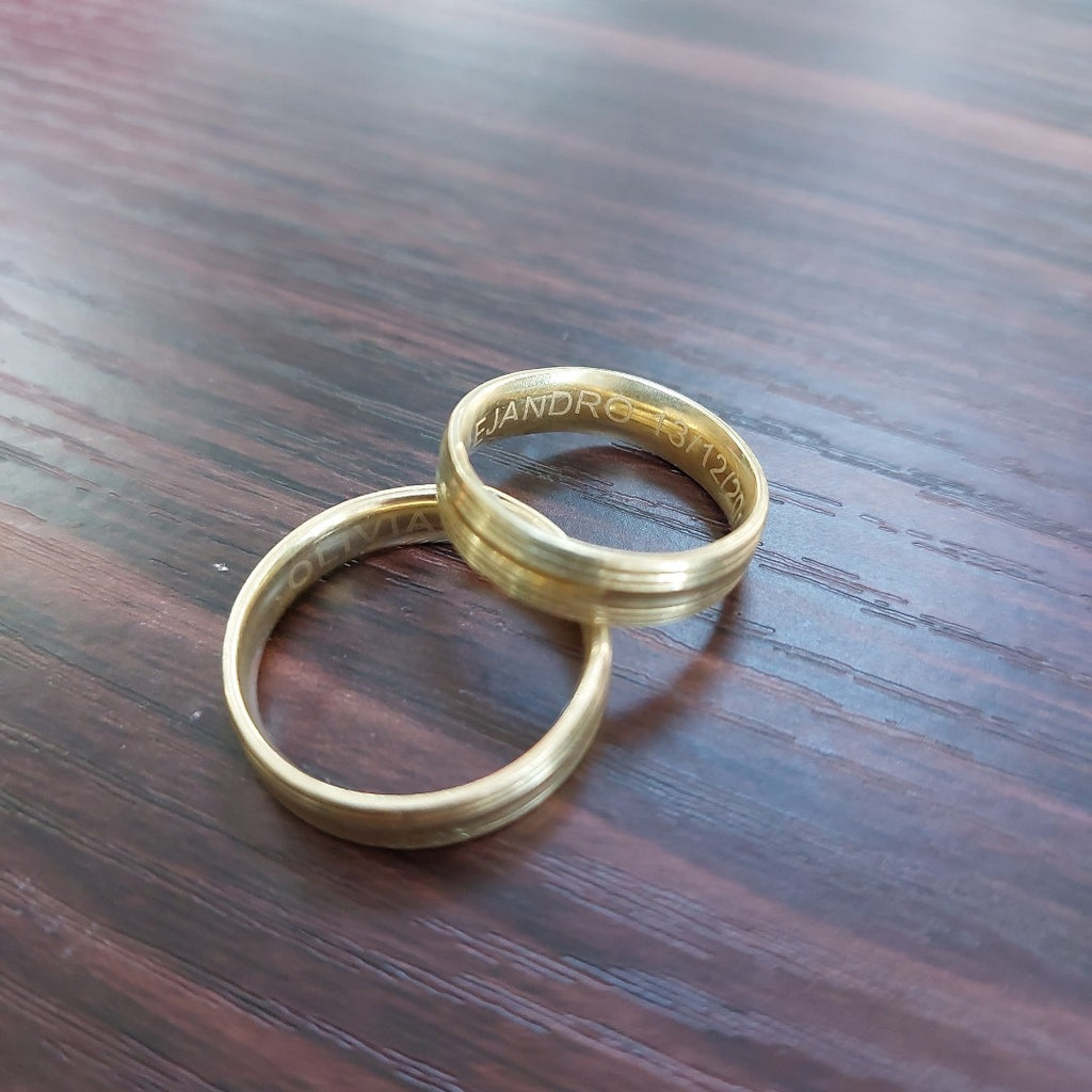 ARGOLLA ORO 14 K 5.4 GRMS (SEMINUEVO)