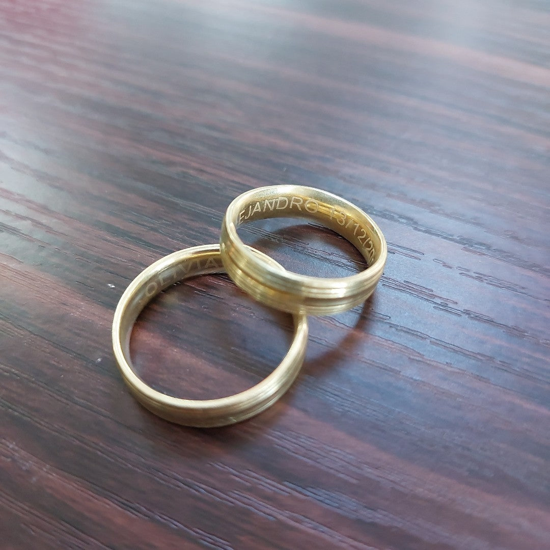 ARGOLLA ORO 14 K 5.4 GRMS (SEMINUEVO)