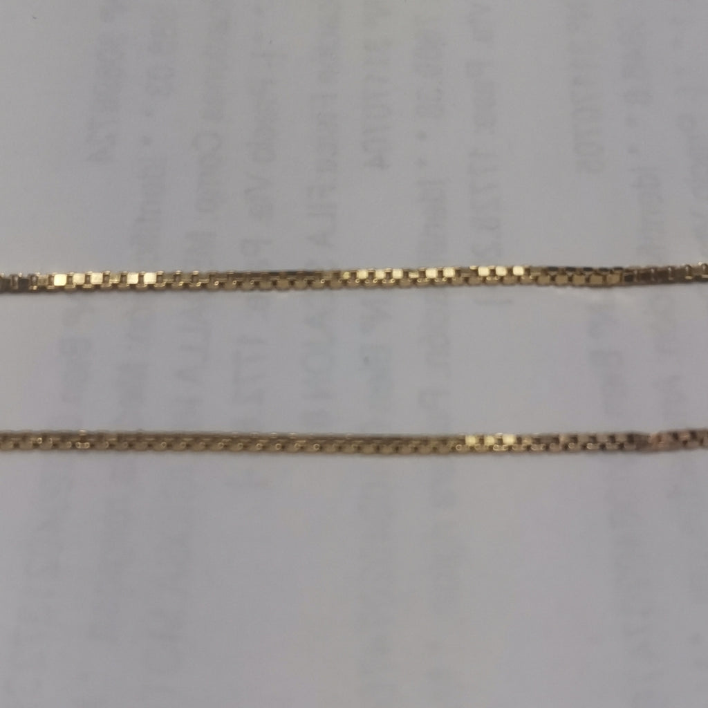 GARGANTILLA ORO 14 K 2.6 GRMS (SEMINUEVO)