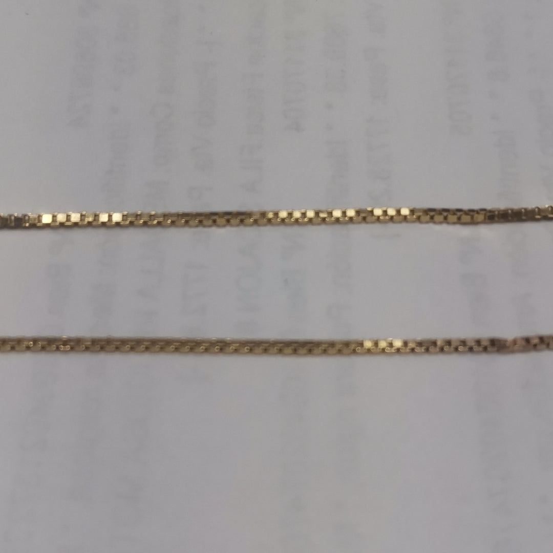 GARGANTILLA ORO 14 K 2.6 GRMS (SEMINUEVO)