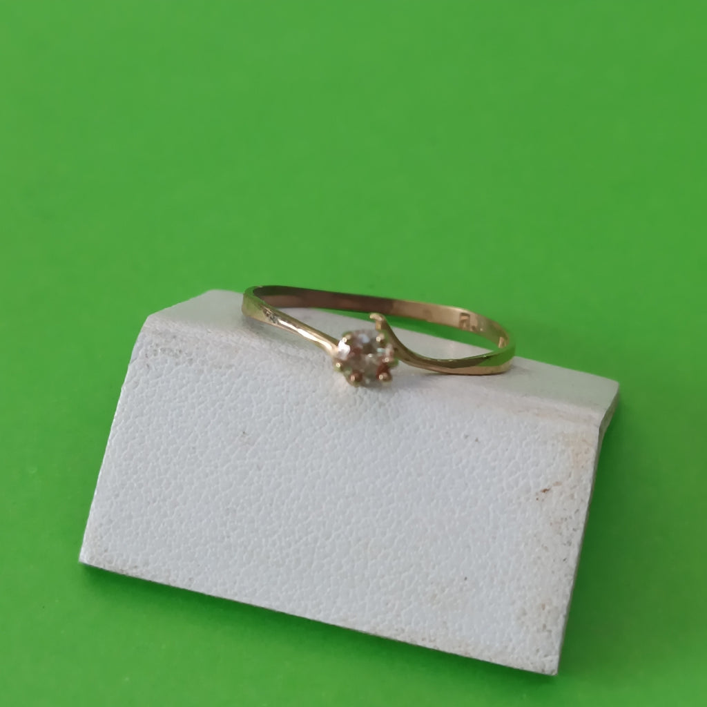 ANILLO ORO 10 K 0.7 GRMS (SEMINUEVO)