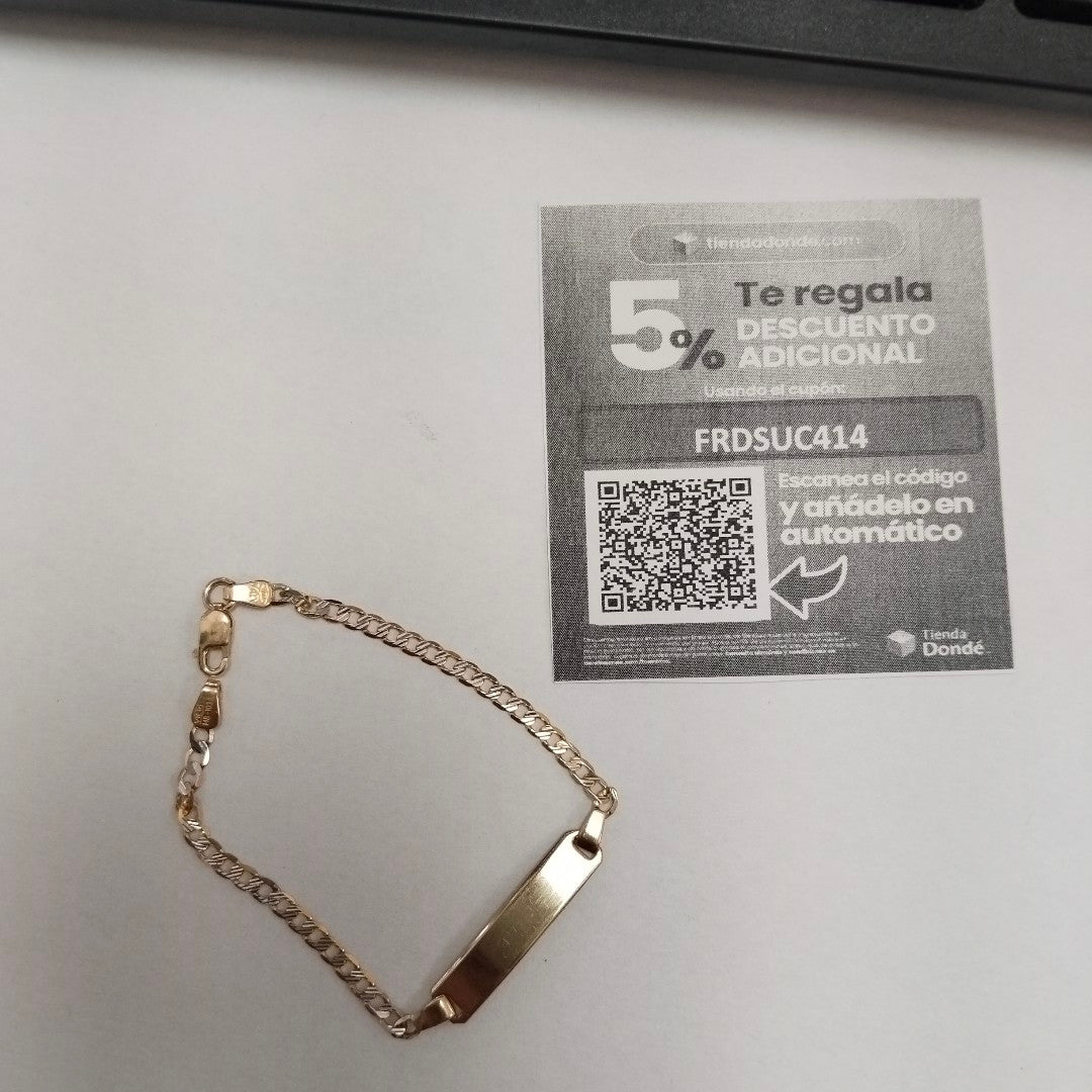 ESCLAVA ORO 10 K 2.1 GRMS (SEMINUEVO)