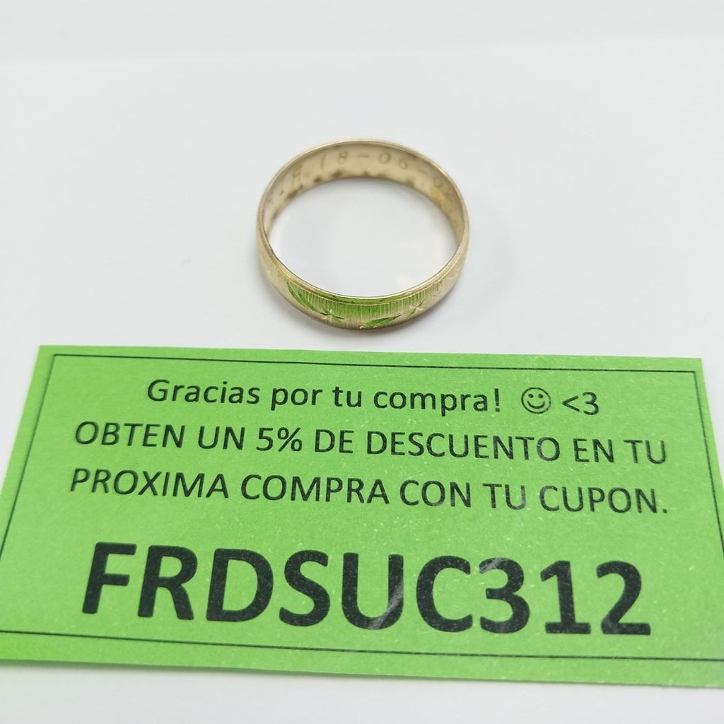 ARGOLLA ORO 8 K 2.2 GRMS (SEMINUEVO)