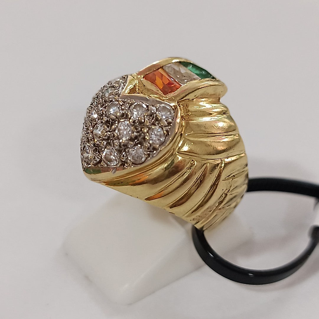 ANILLO ORO 18 K 7,50 GRMS (SEMINUEVO)