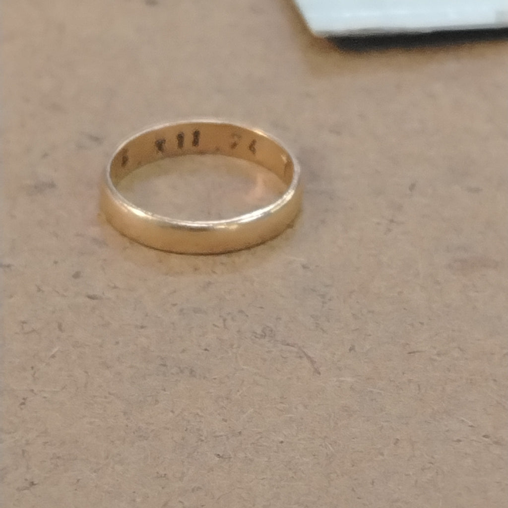 ARGOLLA ORO 12 K 3,10 GRMS (SEMINUEVO)