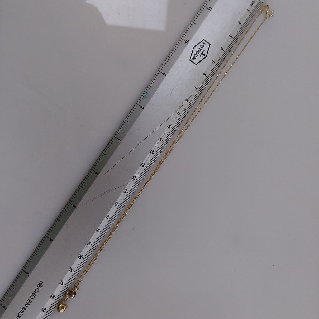 CADENA, DIJE ORO 10 K 1.5 GRMS (SEMINUEVO)