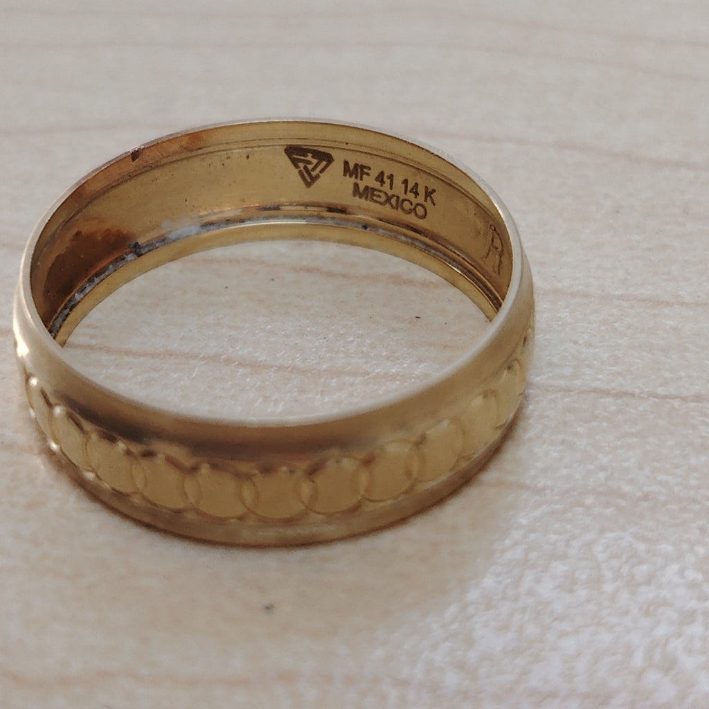 ARGOLLA ORO 14 K 2.2 GRMS (SEMINUEVO)