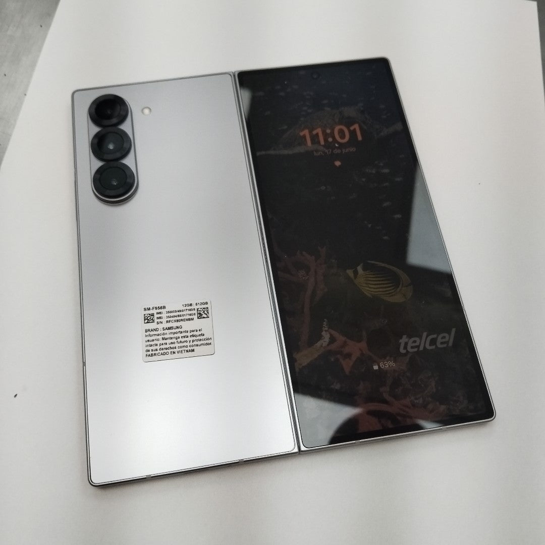 CELULAR SAMSUNG GALAXY Z FOLD6 SM-F956B 512 GB 12 GB RAM (SEMINUEVO)