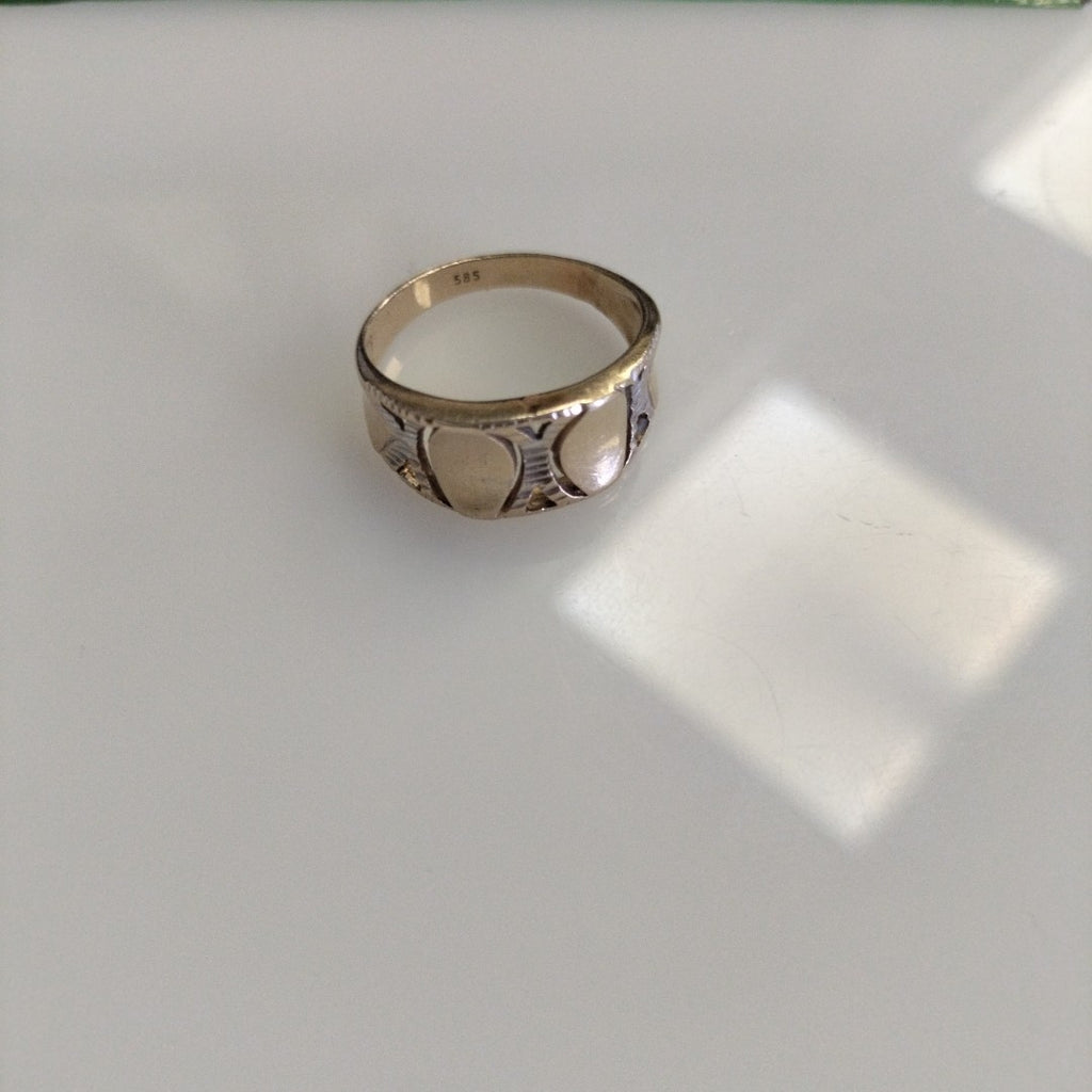 ANILLO ORO 14 K 4 GRMS (SEMINUEVO)