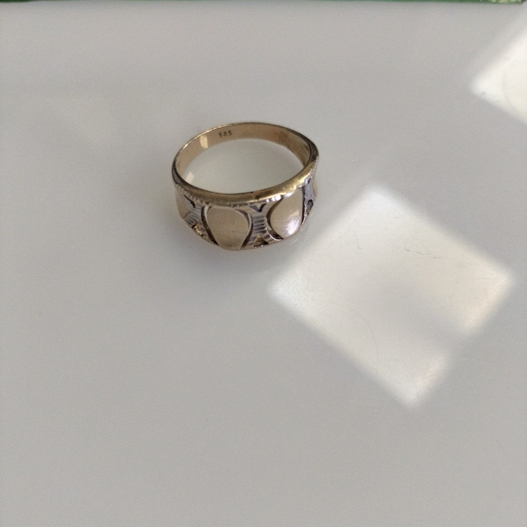 ANILLO ORO 14 K 4 GRMS (SEMINUEVO)