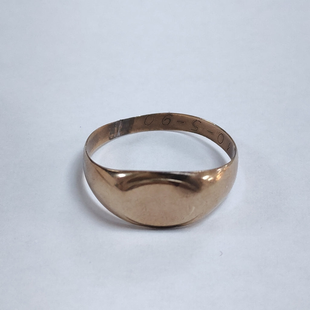 ANILLO ORO 8 K 2.5 GRMS (SEMINUEVO)