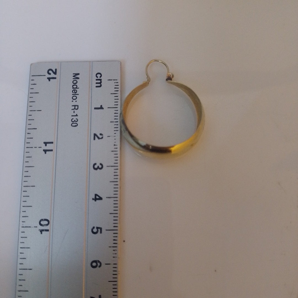 ARRACADAS PAR ORO 14 K 4.9 GRMS (SEMINUEVO)
