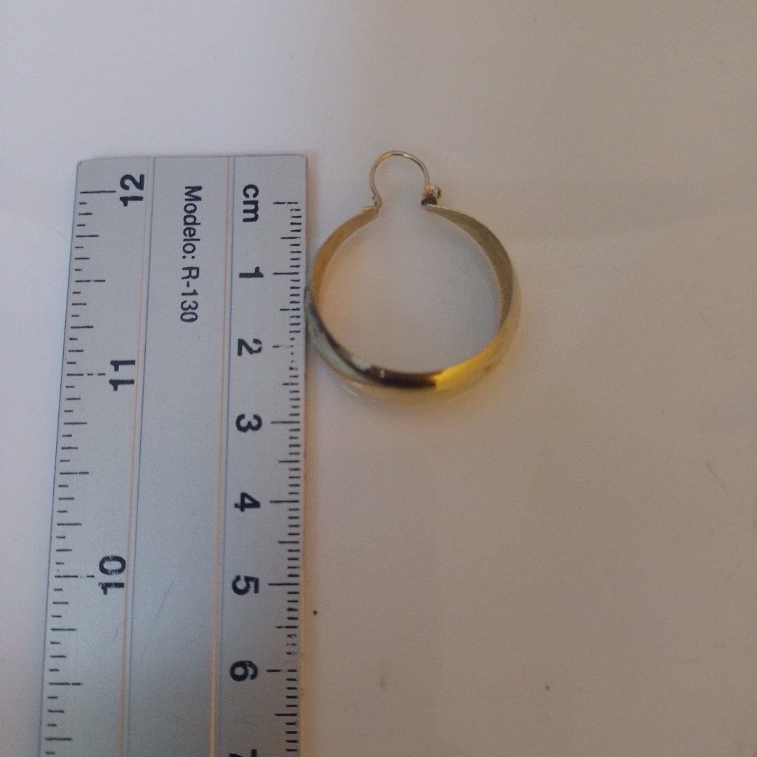 ARRACADAS PAR ORO 14 K 4.9 GRMS (SEMINUEVO)