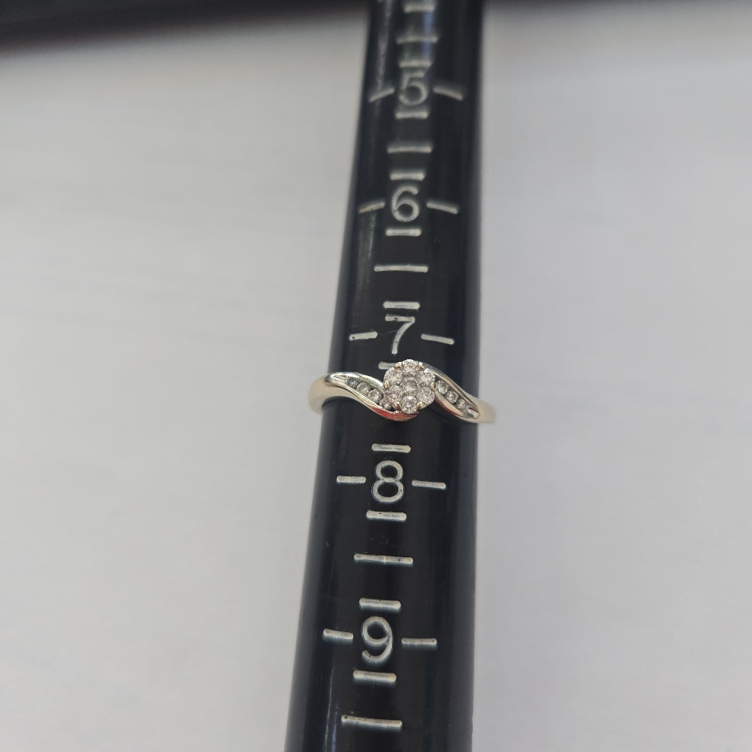 ANILLITO ORO BLANCO 10 K 2.6 GRMS (SEMINUEVO)