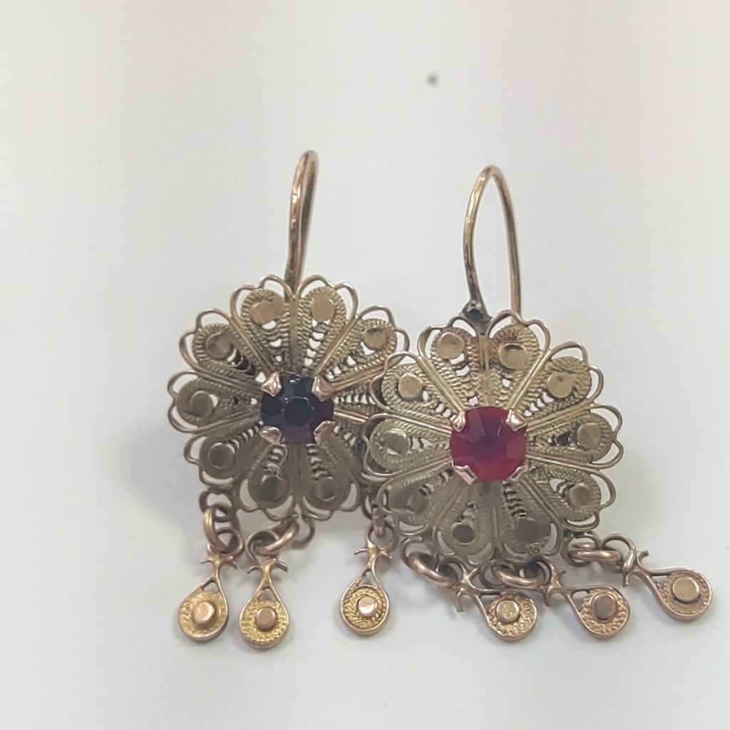 ARETES PAR ORO 8 K 4 GRMS (SEMINUEVO)
