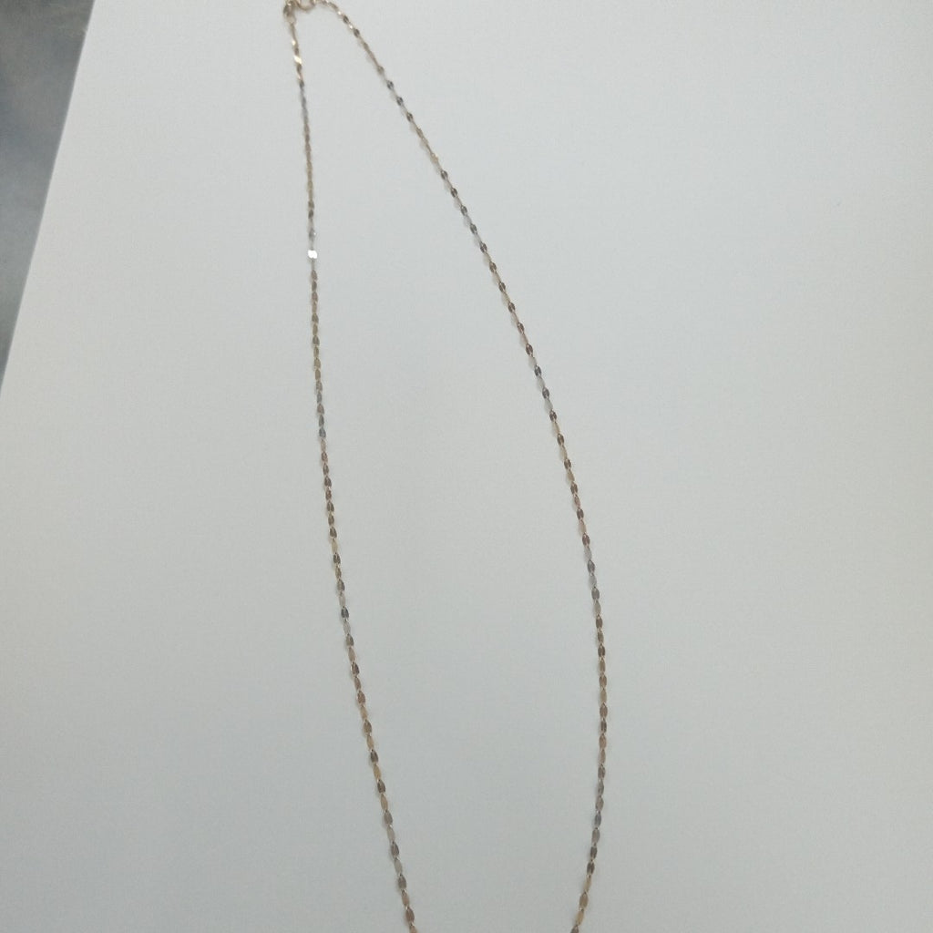 GARGANTILLA ORO, ORO COMBINADO 14 K 1.2 GRMS (SEMINUEVO)