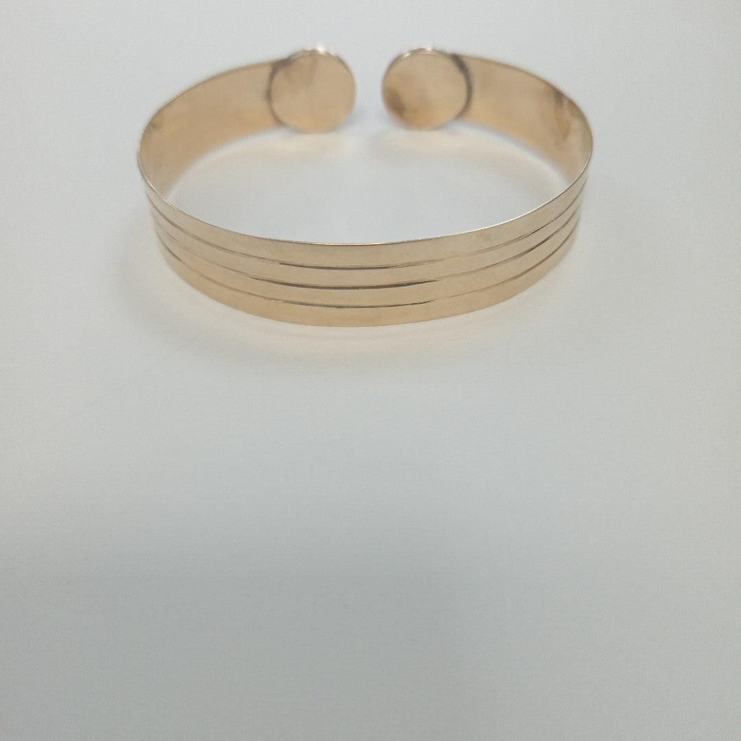 PULSERA RIGIDA ORO 14 K 22.7 GRMS (SEMINUEVO)