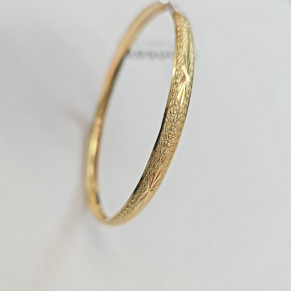 PULSERA RIGIDA ORO 14 K 9 GRMS (SEMINUEVO)