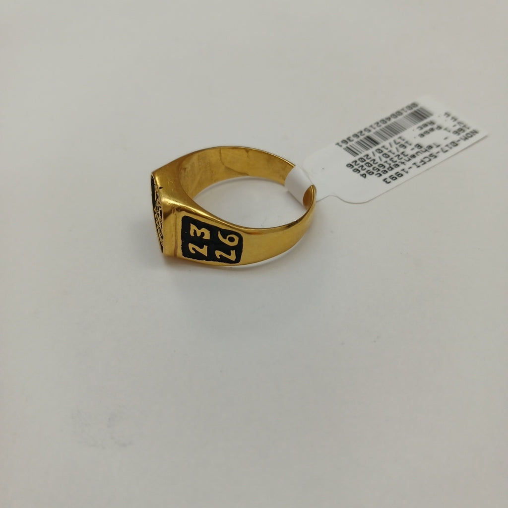 ANILLO DE GRADUACIÓN ORO 10 K 4.6 GRMS (SEMINUEVO)