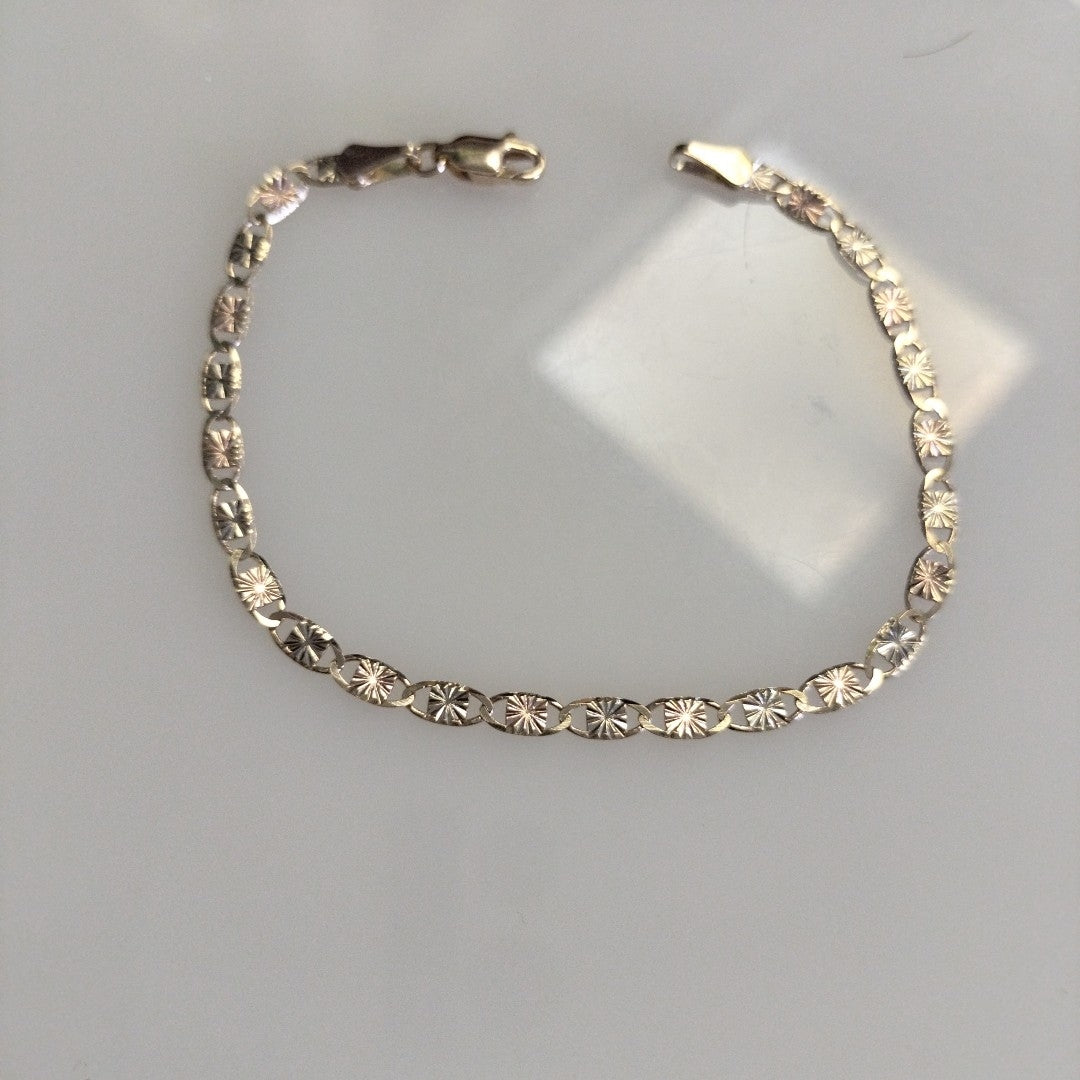 PULSERA GUCHI 14K 18 CM 2.8 GR (NUEVO)