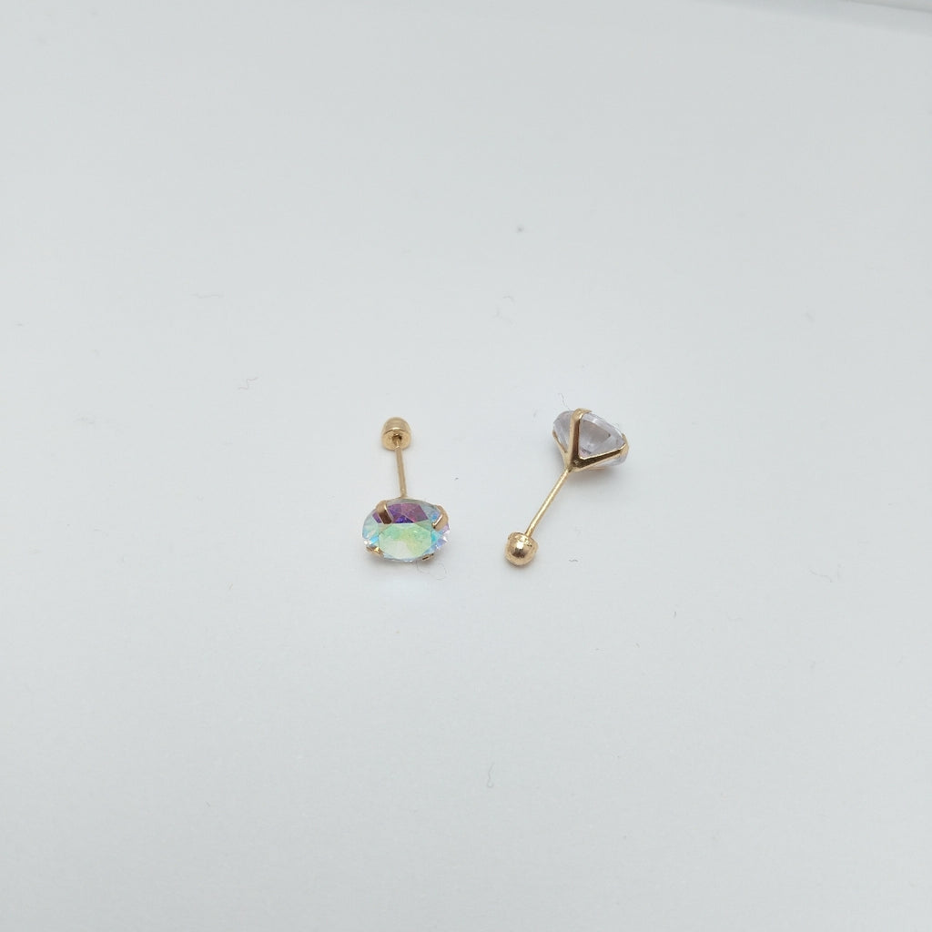 BROQUELES PAR ORO 14 K 1.1 GRMS (SEMINUEVO)