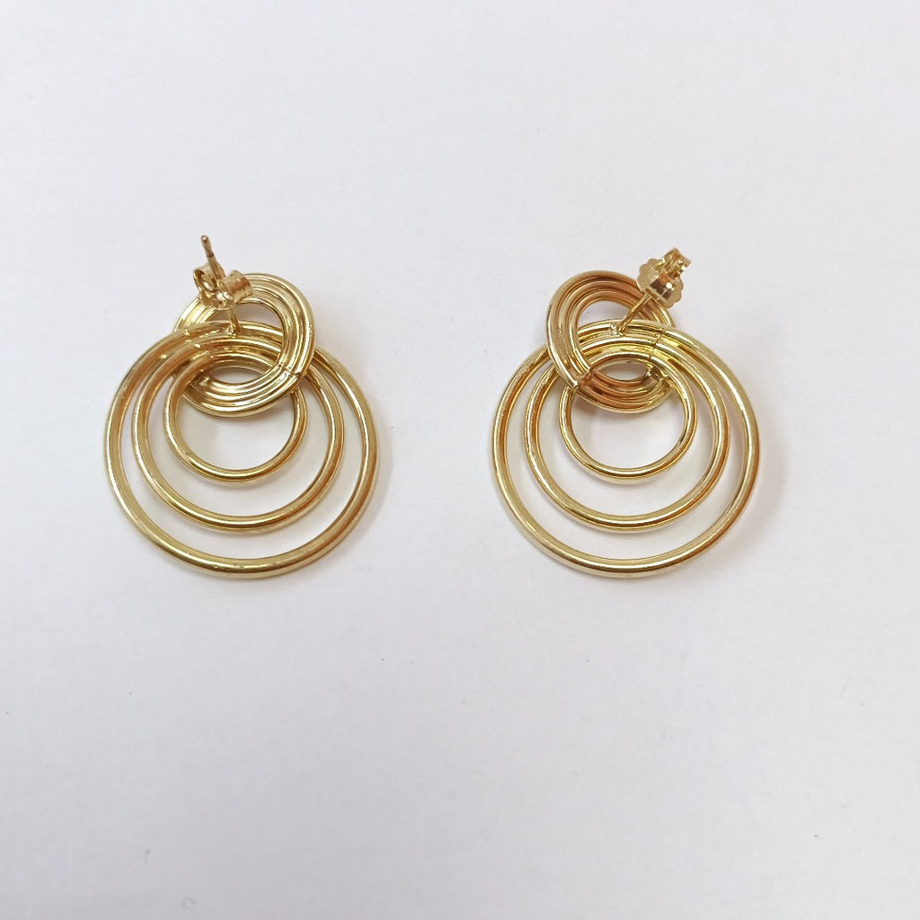 ARETES PAR ORO 14 K 4,70 GRMS (SEMINUEVO)
