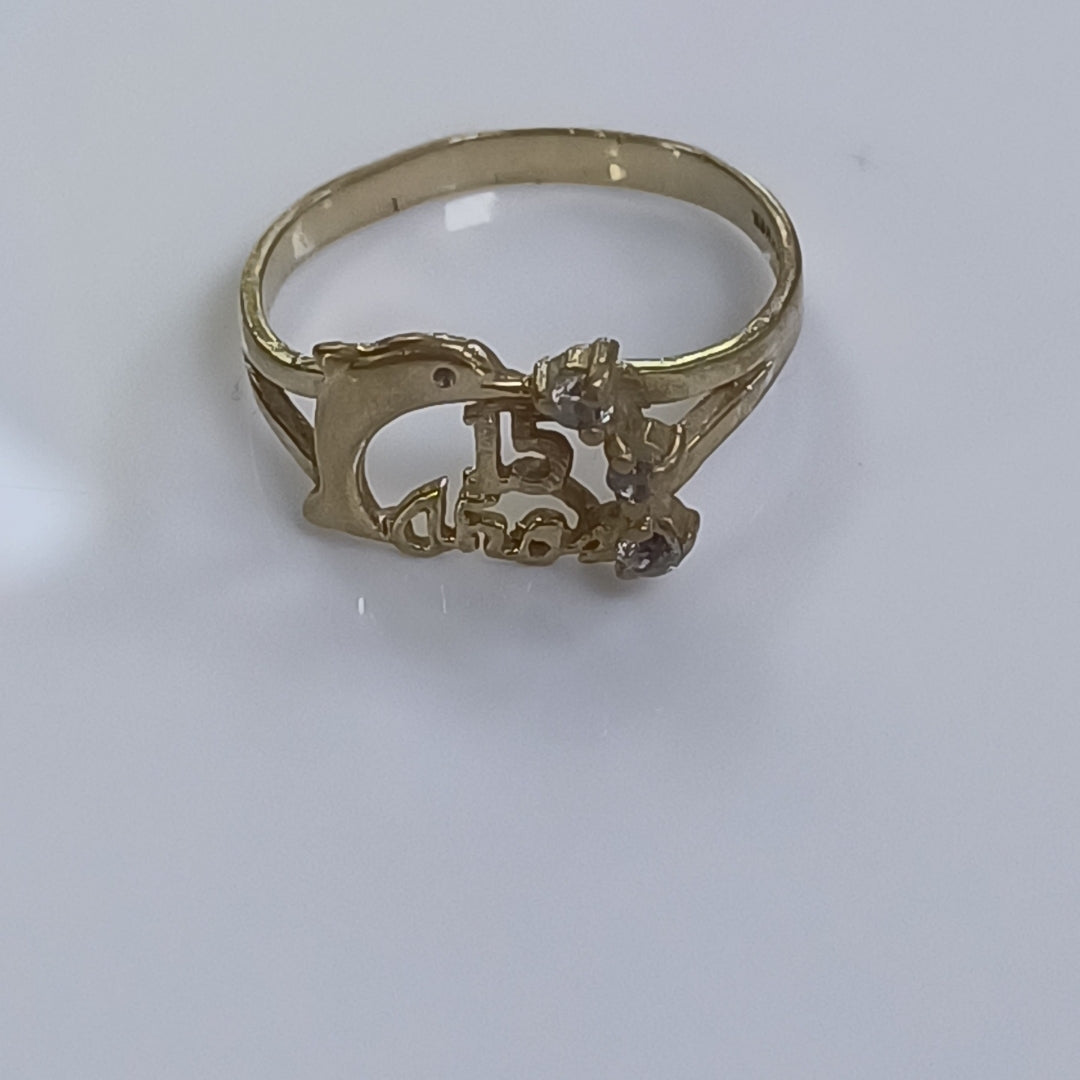 ANILLITO ORO 10 K 2 GRMS (SEMINUEVO)