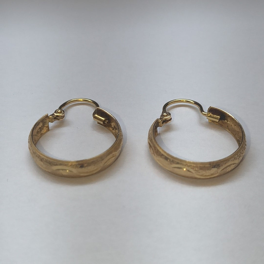 ARRACADAS PAR ORO 10 K 1,80 GRMS (SEMINUEVO)