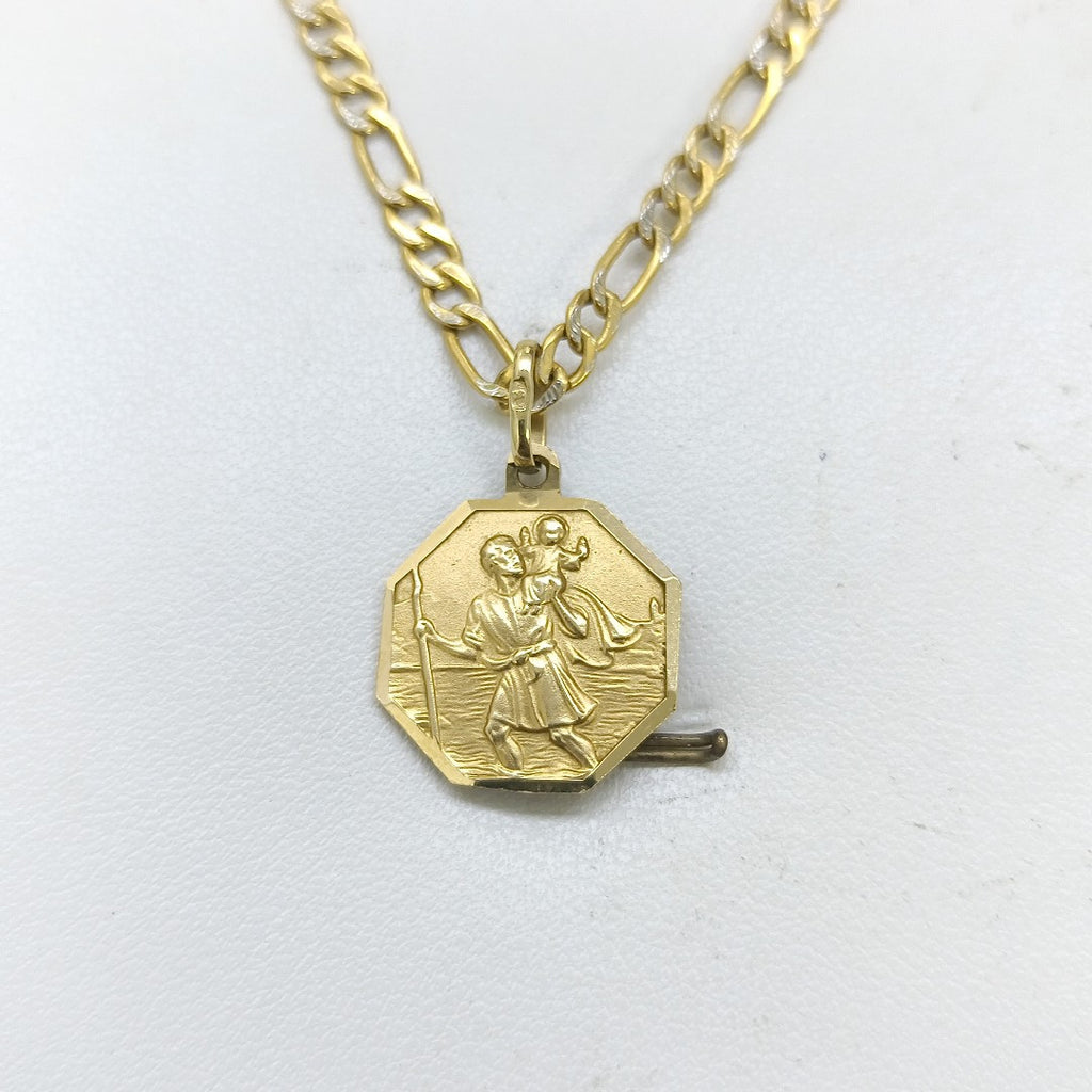 CADENA, DIJE ORO 10 K 7.9 GRMS (SEMINUEVO)