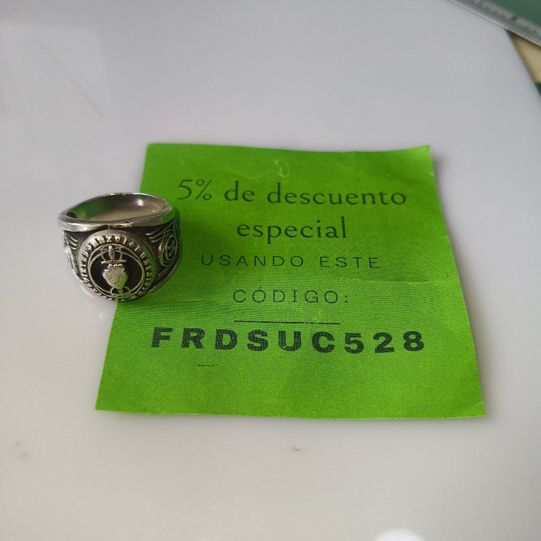 ANILLO PLATA 14 GRMS (SEMINUEVO)