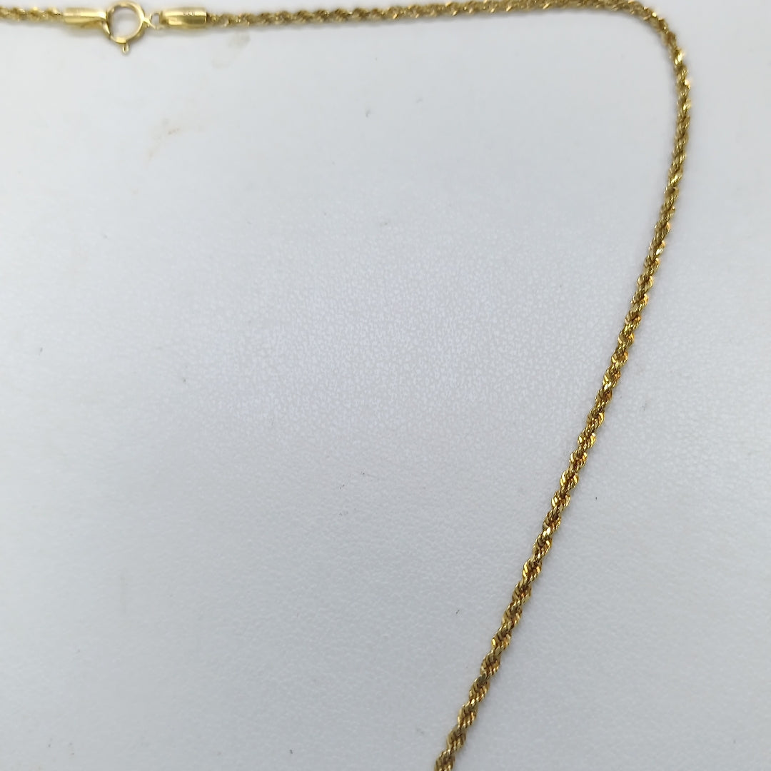 CADENA ORO 14 K 1.9 GRMS (SEMINUEVO)