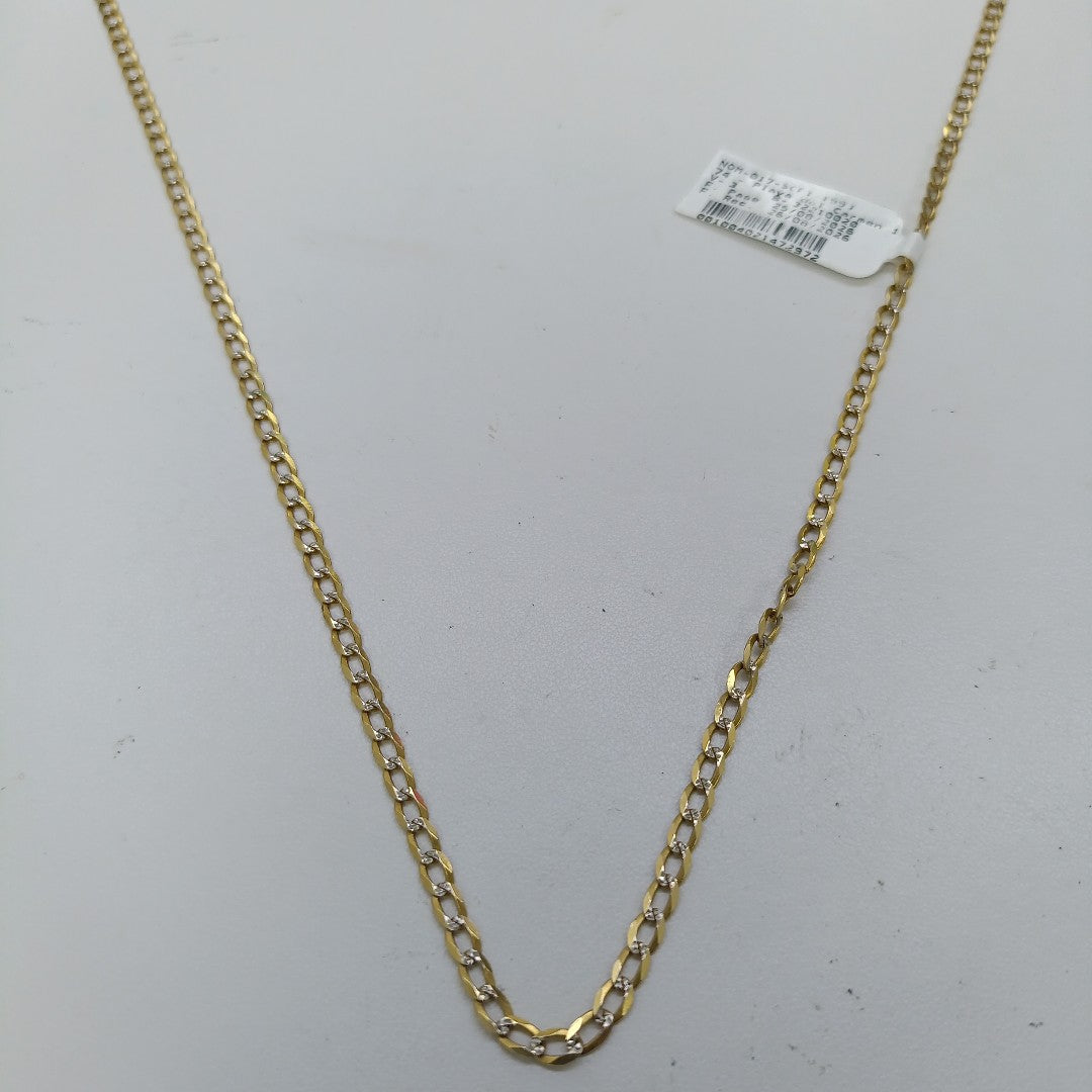 CADENA ORO, RODIADO 10 K 8.4 GRMS (SEMINUEVO)