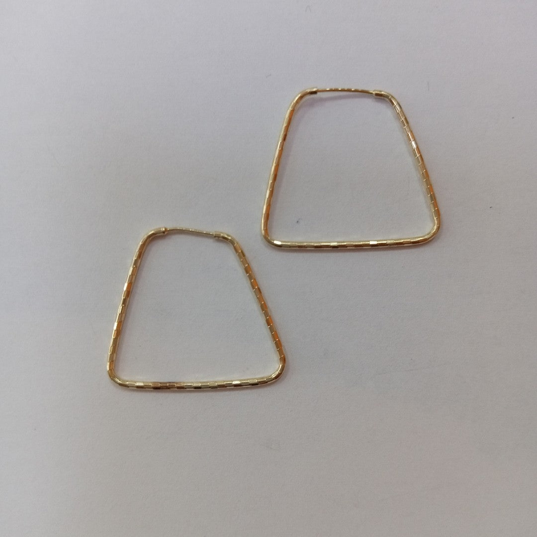 ARRACADAS PAR ORO 14 K 1,40 GRMS (SEMINUEVO)