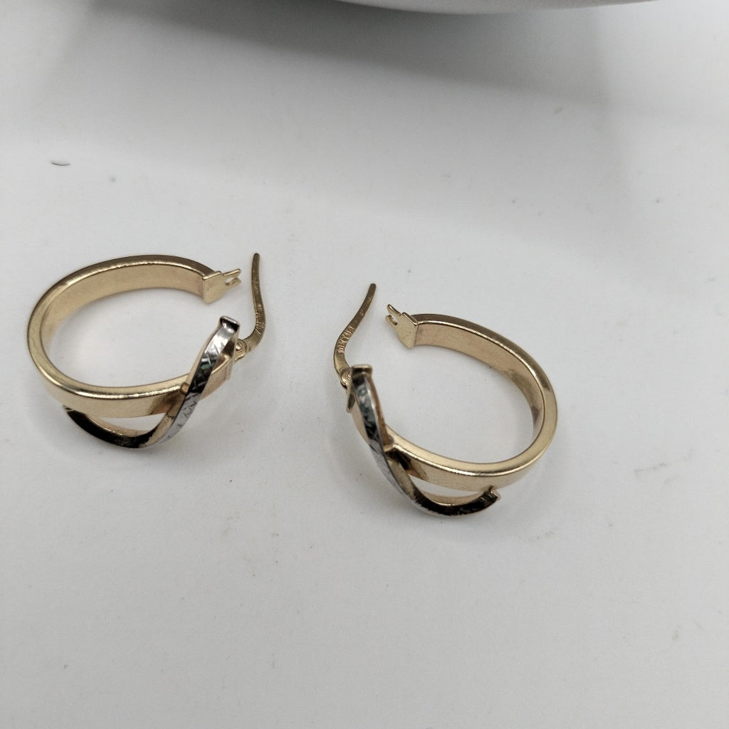 ARRACADAS PAR ORO 10 K 1.8 GRMS (SEMINUEVO)