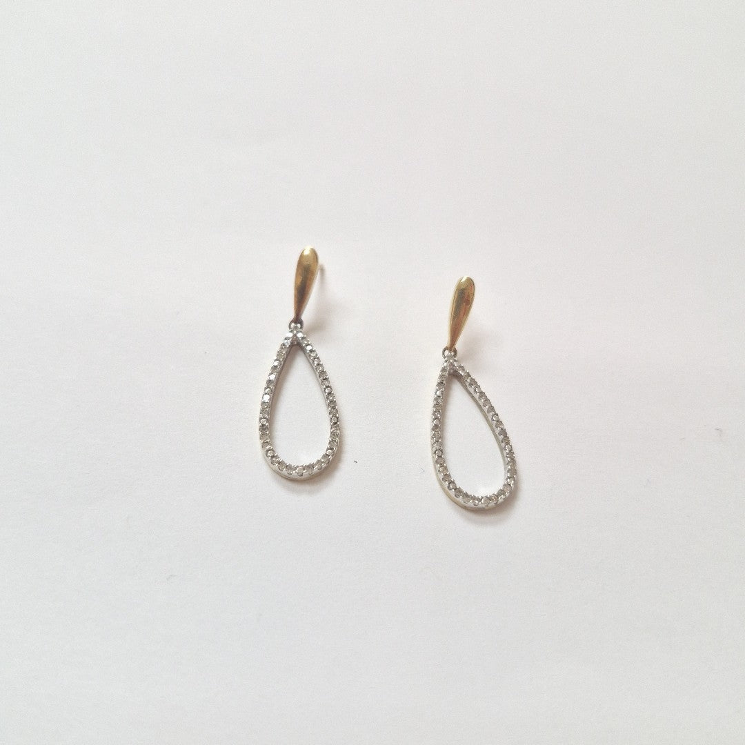 ARETES PAR ORO 10 K 3,00 GRMS (SEMINUEVO)