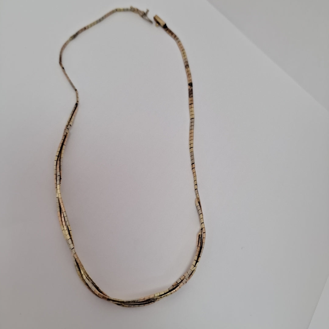 COLLAR ORO 10 K 16,40 GRMS (SEMINUEVO)